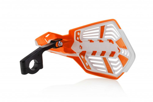 Acerbis X-Future MX Offroad Orange/White Handguards (2801965321)