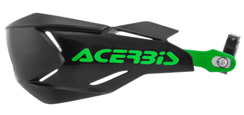 Acerbis X-Factory MX Offroad Black/Green Handguards (2634661043)