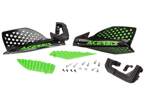 Acerbis X-Ultimate MX Offroad Black/Green Handguards (2645481043)