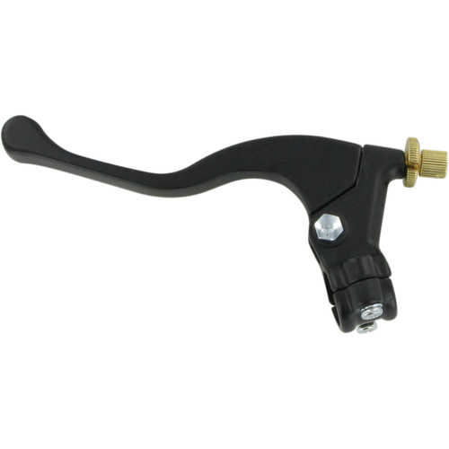 Parts Unlimited Shorty Power Clutch Lever Assembly | Black (43-1104L)