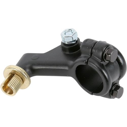 Parts Unlimited Two-Piece Black Clutch Lever Holder (45-1062)