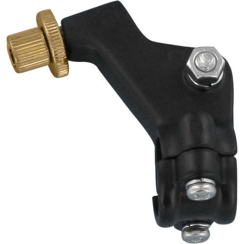 Parts Unlimited Two-Piece Black Clutch Lever Holder (45-1082)