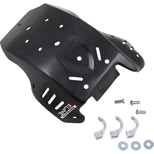 Moose Carbon Fiber Skid Plate for 20-21 350 XCF-W/FE 350 (0506-1606)