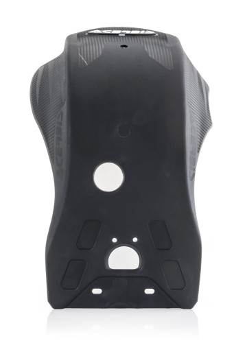 Acerbis Black Plastic Skid Plate for 2018-2024 Suzuki RM-Z 450 (2686590001)