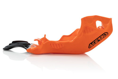 Acerbis Orange/Black Plastic Skid Plate (2736365225)