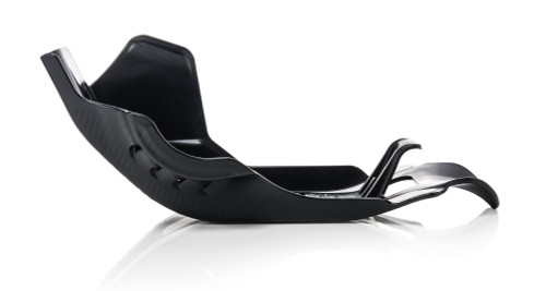 Acerbis Black Plastic Skid Plate (2733461007)