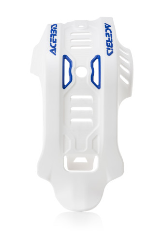 Acerbis White/Blue Plastic Skid Plate (2733461029)