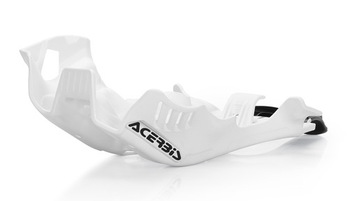 Acerbis White/Black Plastic Skid Plate (2791671035)