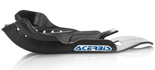 Acerbis Black Plastic Skid Plate for '05-22 Yamaha YZ250/YZ250X (2449710001)