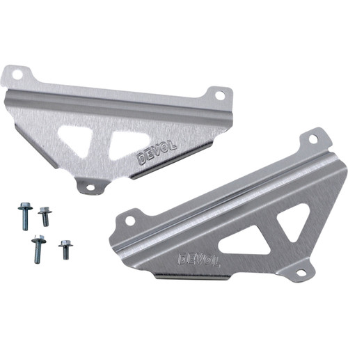 Devol Aluminum Radiator Race Braces '19-20 RM-Z 250/18-20 RM-Z 450 (0122-4703)