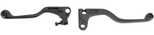 Parts Unlimited Shorty Style Power Black Lever Set (44-5107)