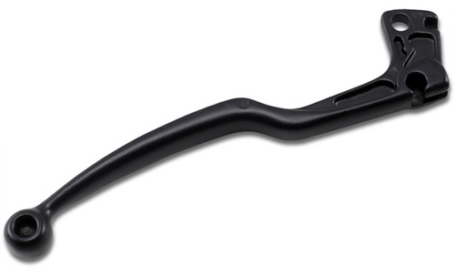 Parts Unlimited Clutch Lever - Black - '87-07 Kawasaki KLR650 (0613-0319)