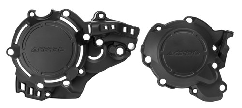 Acerbis X-Power Black Clutch/Ignition Cover Kit (2726840001)