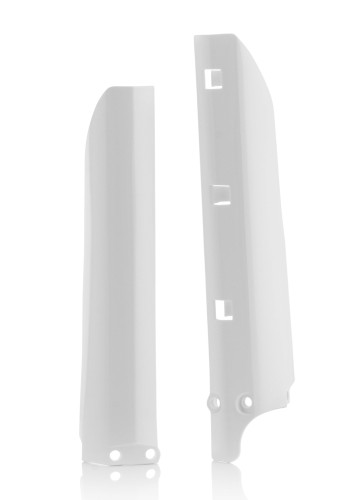 Acerbis White Lower Fork Covers for 02-18 YZ85 (2404730002)