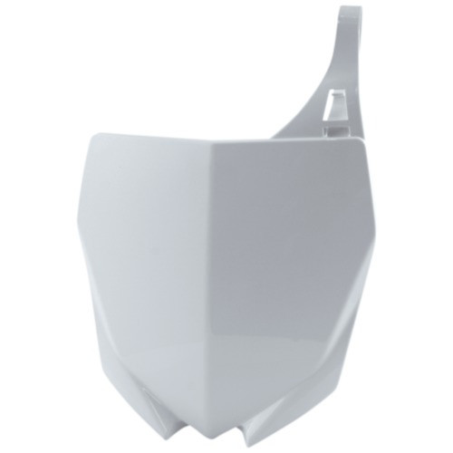 Acerbis White Front Number Plate (2171750002)