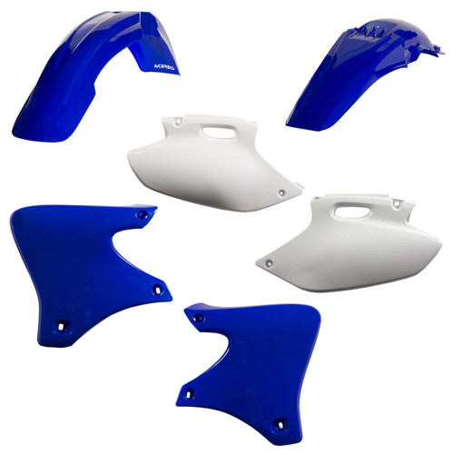 Acerbis Full Body Blue/White Plastic Kit '01-02 YZ250F/00-02 YZ426F (2041280243)