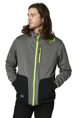 Fox Racing Barricade Mens Softshell Fleece Jacket