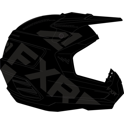 FXR Torque Cold Stop QRS Snow Helmet