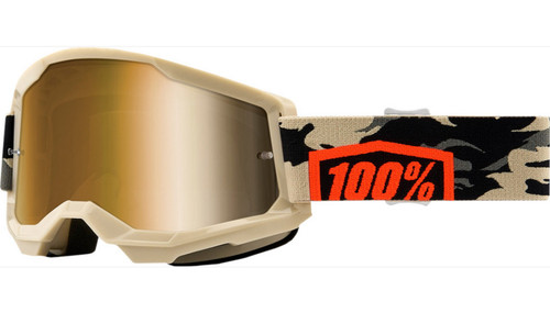 100% Strata 2 MX Offroad Goggles
