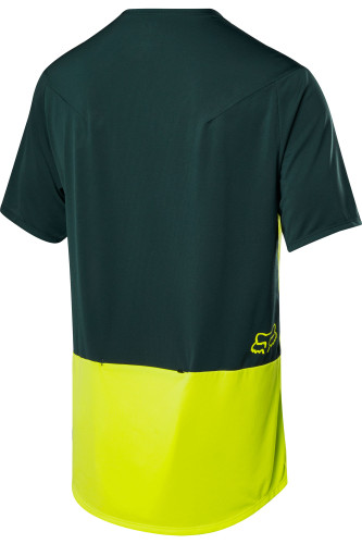 Fox Racing Flexair Zip Mens SS MTB Mountain Bike Jersey