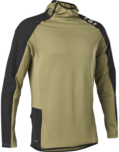 Fox Racing Defend Thermo Mens Hooded MTB Mountain Bike Jersey