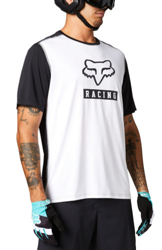 Fox Racing Ranger Block Mens SS MTB Mountain Bike Jersey