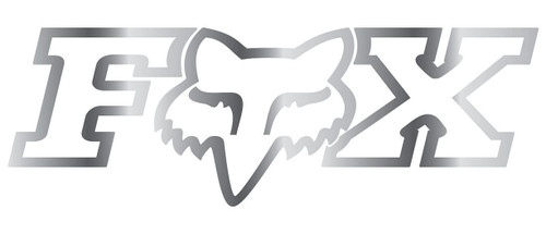 Fox Racing Foxhead-X 28 inch TDC Sticker