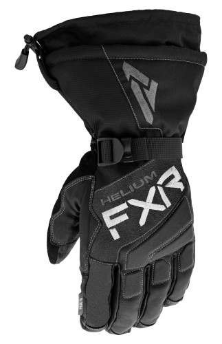 FXR Hybrid Helium Leather Gauntlet Mens Snow Gloves