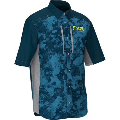FXR Cast Performance UPF 21 Mens Short Sleeve T-Shirt