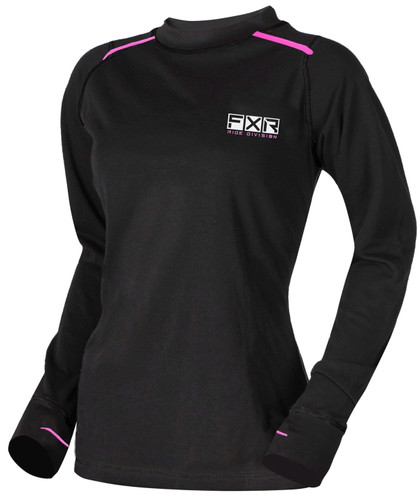 FXR Vapour Merino 21 Womens Long Sleeve Base Layer Top
