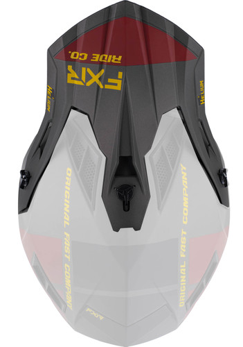 FXR Helium Ride Co. Helmet Replacement Visor/Peak