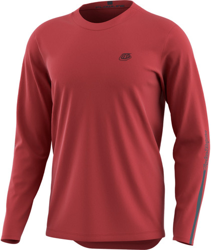 Troy Lee Designs Flowline Solid Mens LS MTB Mountain Bike Jersey