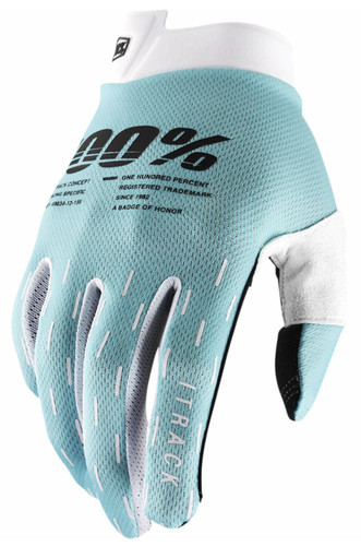 100% iTrack Mens MTB MX Offroad Gloves