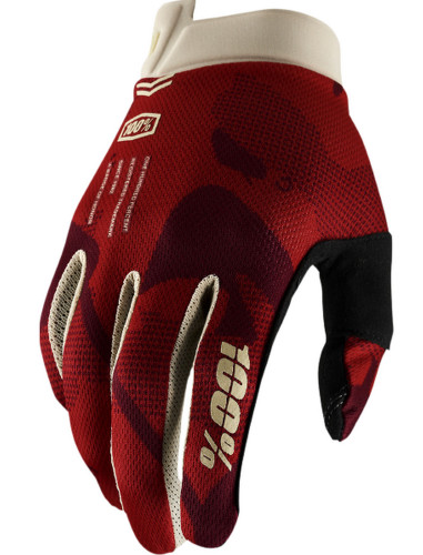 100% iTrack Sentinel Mens MTB MX Offroad Gloves
