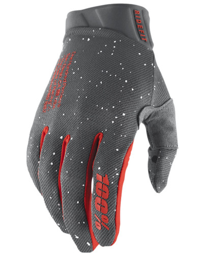 100% Ridefit Mars Mens MTB MX Offroad Gloves