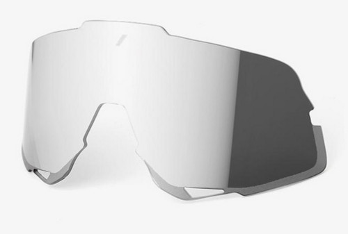 100% Glendale Sunglasses Replacement HiPER Silver Mirror Lens