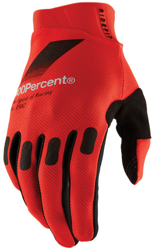100% Ridefit Mens MTB MX Offroad Gloves