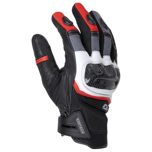 Cortech Sonic Flo Mens Leather/Textile Motorcycle Gloves