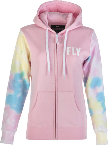 Fly Racing Tie-Dye Womens Zip Up Hoody