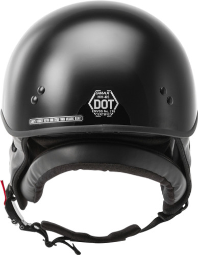 GMAX HH-65 Naked Solid Motorcycle Half Helmet