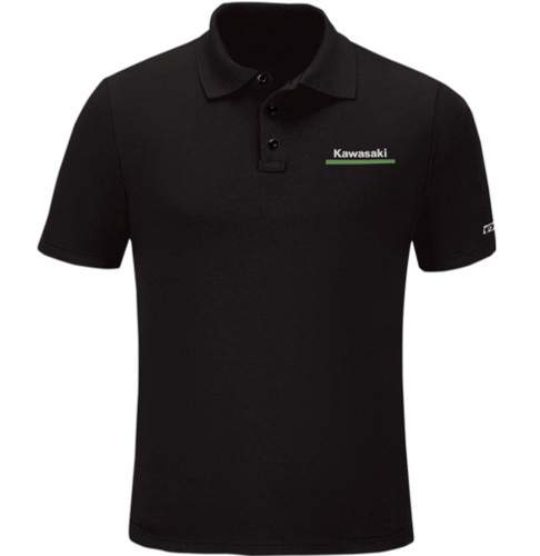 Factory Effex Kawasaki Mens Short Sleeve Polo T-Shirt
