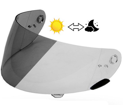 Bell Vortex/Qualifier & DLX/RS1/RS2 ClickRelease ProTint Photochromatic Shield