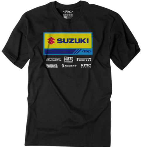 Factory Effex Suzuki Racewear Mens Short Sleeve T-Shirt