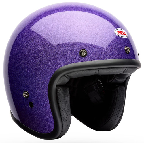 Bell Custom 500 Flake Open Face Motorcycle Helmet