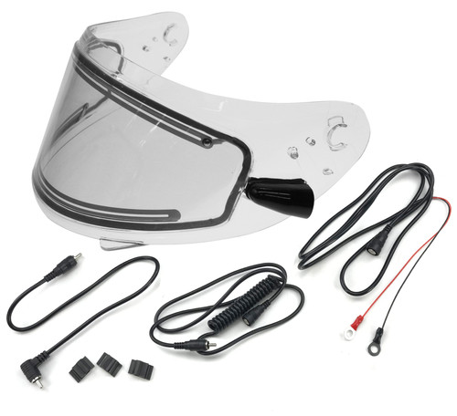 Castle X Thunder3 SV/Mugello Dual Pane Electric Heated Snow Shield