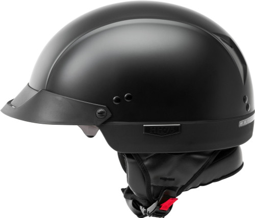 GMAX HH-75 Solid Motorcycle Half Helmet