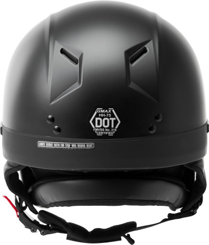 GMAX HH-75 Solid Motorcycle Half Helmet