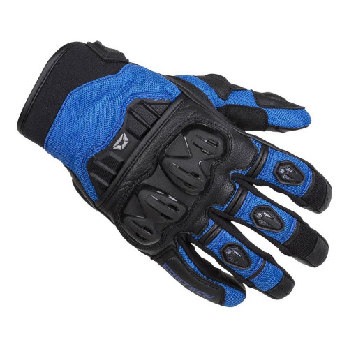 Cortech Hyper-Flo Air Mens Leather/Textile Motorcycle Gloves