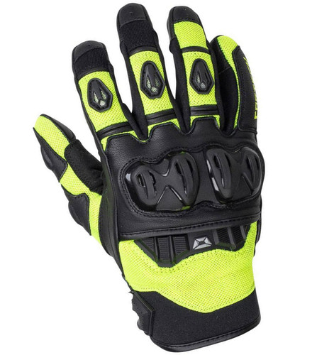 Cortech Hyper-Flo Air Mens Leather/Textile Motorcycle Gloves