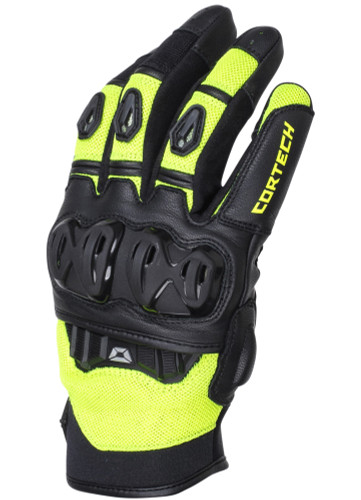 Cortech Hyper-Flo Air Mens Leather/Textile Motorcycle Gloves